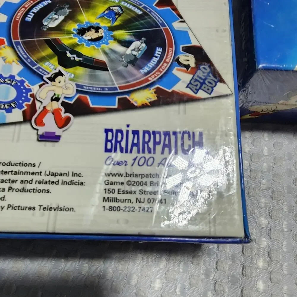BRIARPATCH NIB ASTRO BOY SAVES THE UNIVERSE BOARD GAME